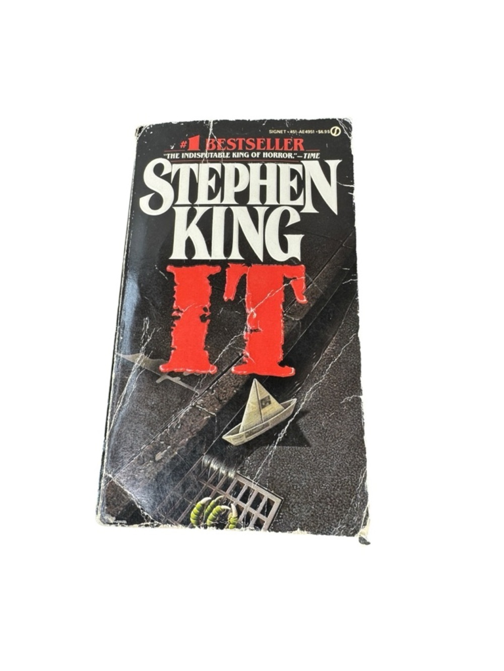 IT by Stephen King First Signet Edition 2nd Printing 1987 Horror Paperback